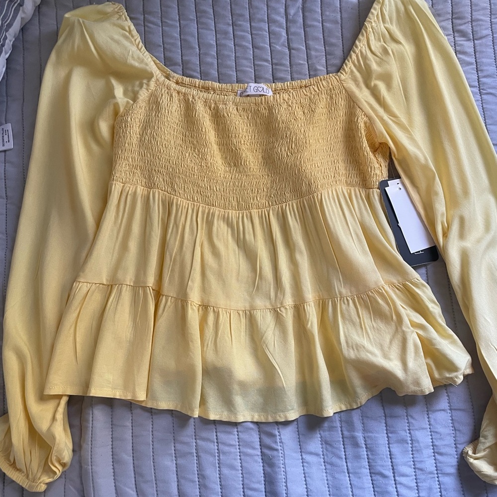 Yellow Women's Blouse